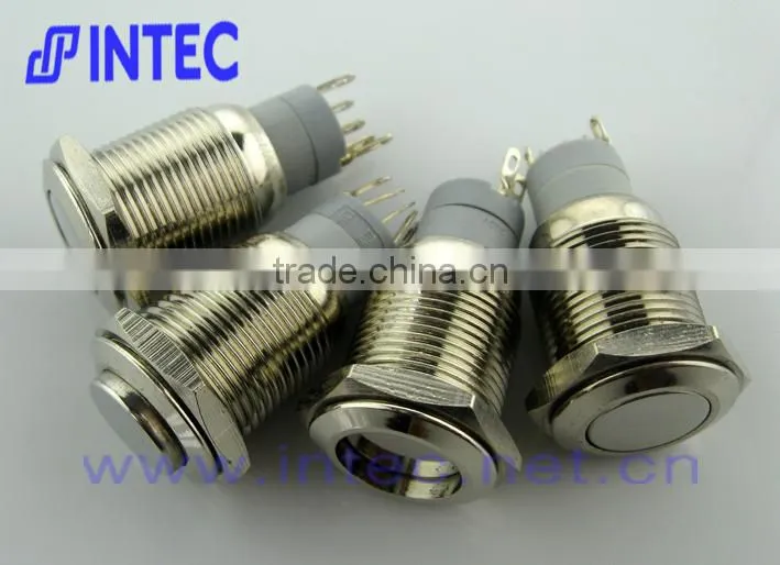 16mm Metal Pushbutton Switch Series