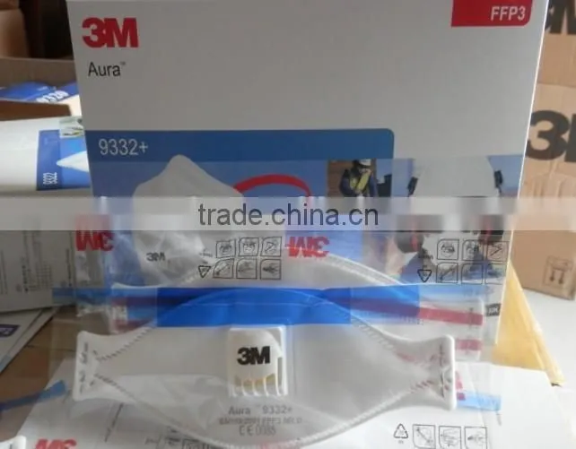 3M 9332+ Aura FFP3 particulate respirator