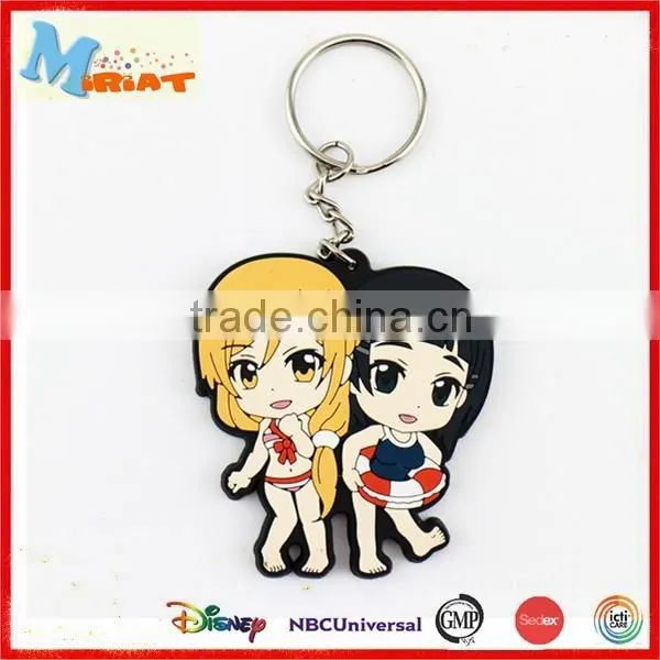 custom anime figure naruto toy keychain