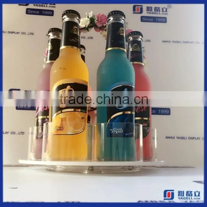 2016 Wholesale Custom Acrylic Wine Rack / Acrylic Tabletop Stand / Acrylic bottle Display