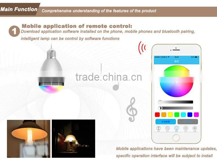 Timer+Group+Music Android IOS RGBW Wifi Bluetooth Smart led bulb lighting,led light bulb,led bulb lighting