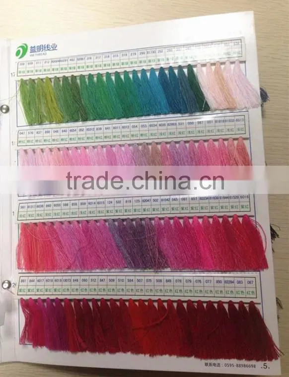 Sewing thread 40s 2 polyester yarn manufacturer for Garment