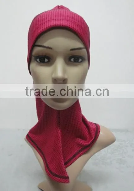 C052 new style print ninja inner underscarf,full underscarf to cover neck