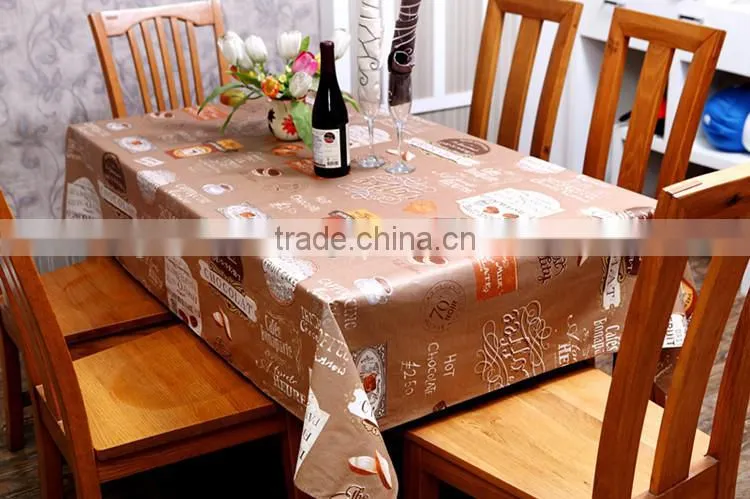 2015 new design table cover, table cloth fabric, table cloth design, table cloth factory