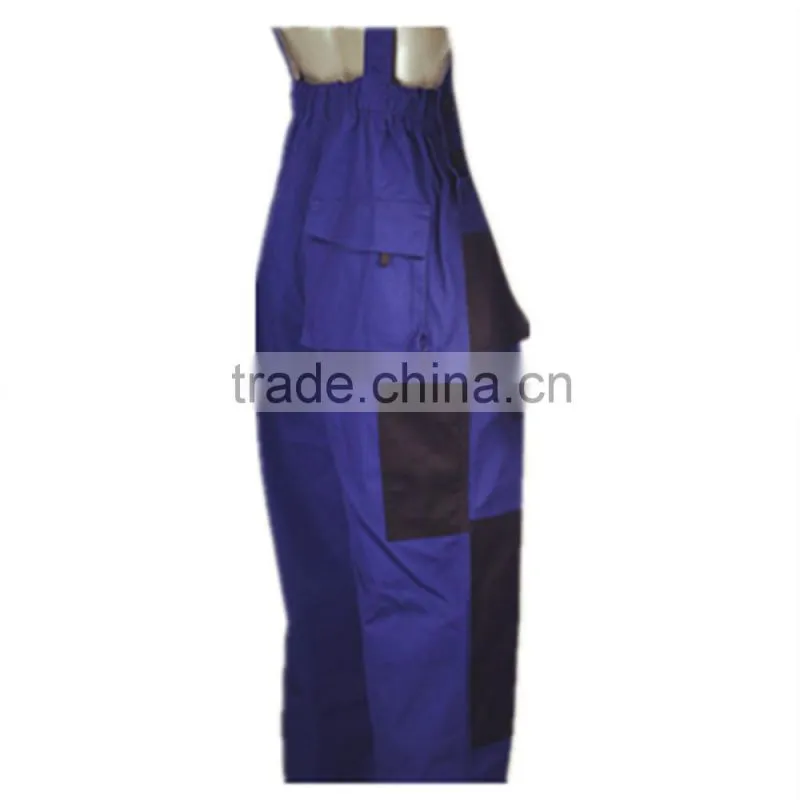 Multi-pockets Workers Mechanic Overall Uniforms with Braces