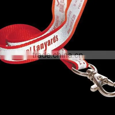Custom id card lanyard strap with badge reel