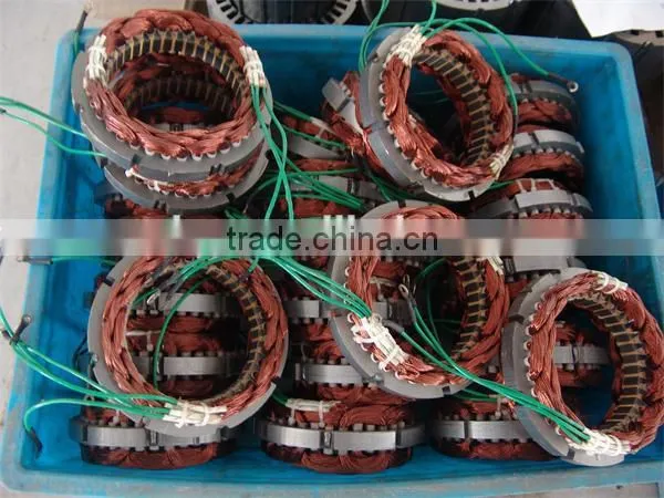 low RPM 100w 12/24v AC output generator with CE made in china