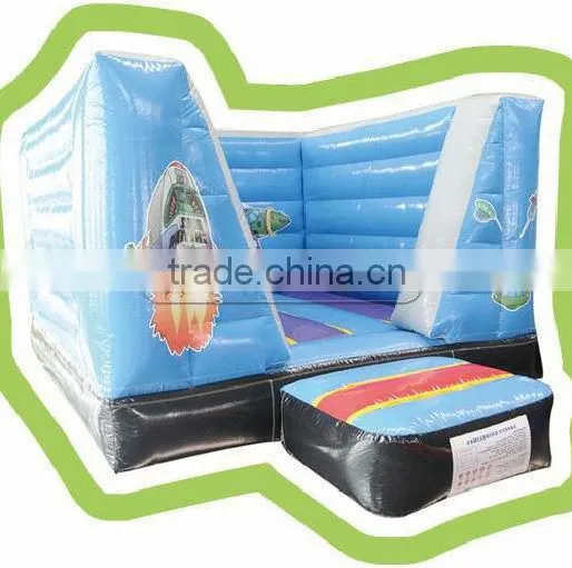 Cheer Amusement indoor space theme european mini inflatable trampoline