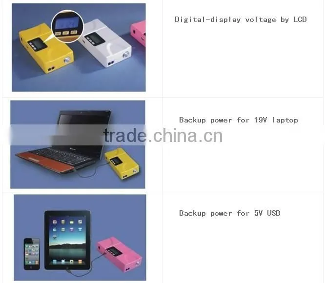 5400mAH-18000mAH jump start car battery pack (SPB5012)