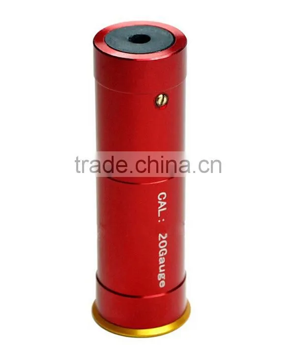 Funpowerland 20 Gauge Laser Bore Sighter 20 GA Laser Bore Sight Outdoor Hunting Boresighter