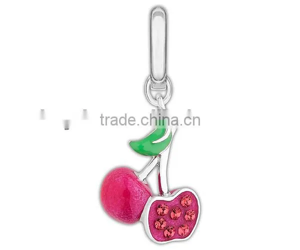 Wholesale Lovely Mickey 3D pendant Mickey Charms Mickey Rhinestone