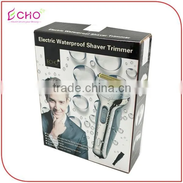 Electric Rechargeable Double Blade Waterproof Men's Shaver Trimmer