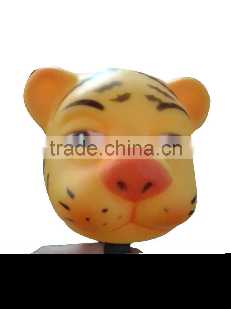 Popular Melancholy tiger desgin plastic cartoon Air Bicycle Bell