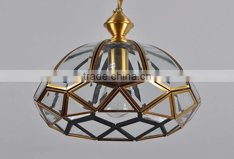 hot sale copper drop lamp for home ,brass ceiling lamp for kitchen decorative copper lamp