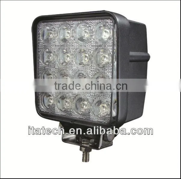super bright auto led work light 48w
