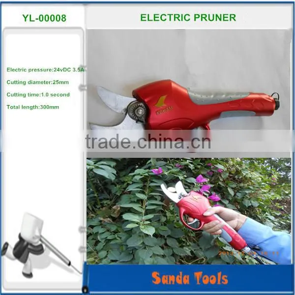 4.4A lithium battery 25mm cutting length garden shears
