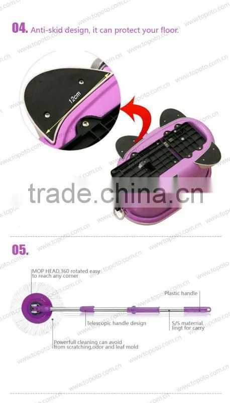 Spin Dry Mop 360 Spin Magic Floor Cleaning Mop