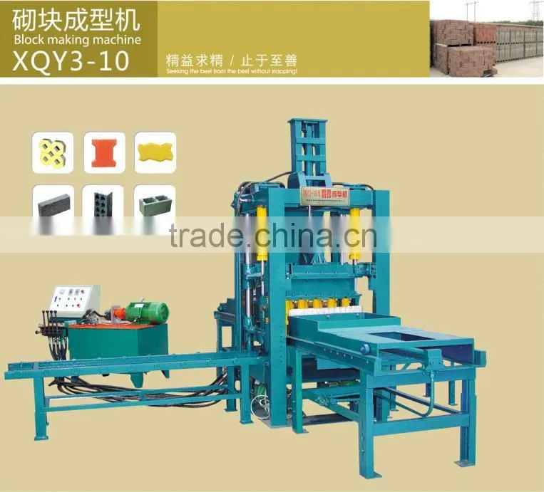 Top quality Hot sale XQY3-10 small industry block machines in india