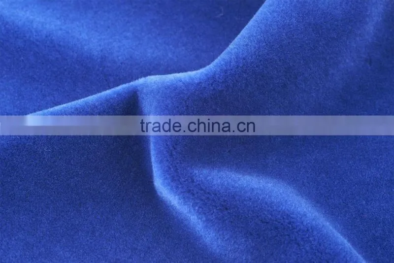 Super hot china factory plain soft wool plush