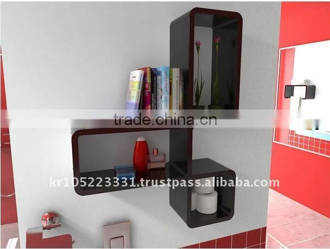 Decorative transformal wall shelf