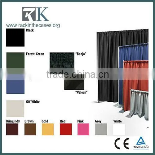 Allstar Elegant Telescopic beautiful pipe drape system wedding backdrop stand