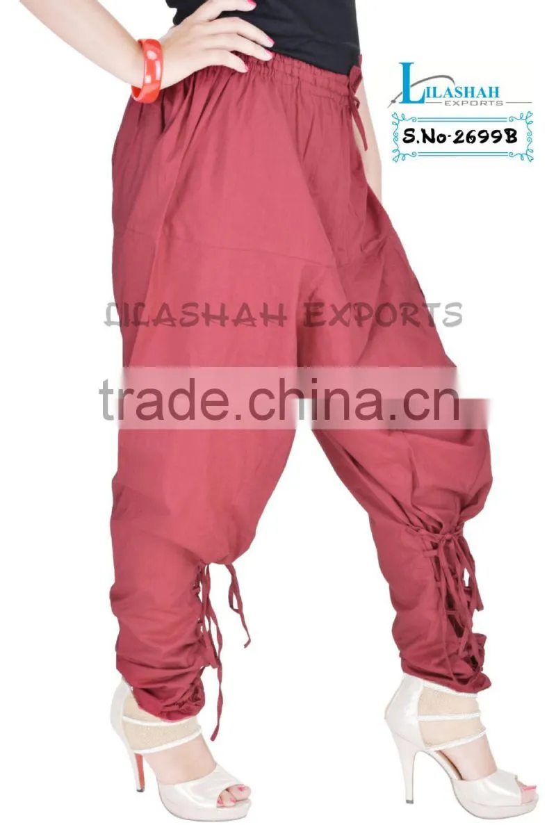 2699B Cotton Alibaba Pants Supplier trousers cotton sports wear pants yoga pants trousers jaipur manufactor
