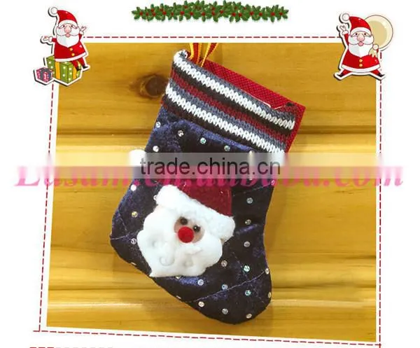 2015 Indoor christmas decoration supplies christmas item stocking