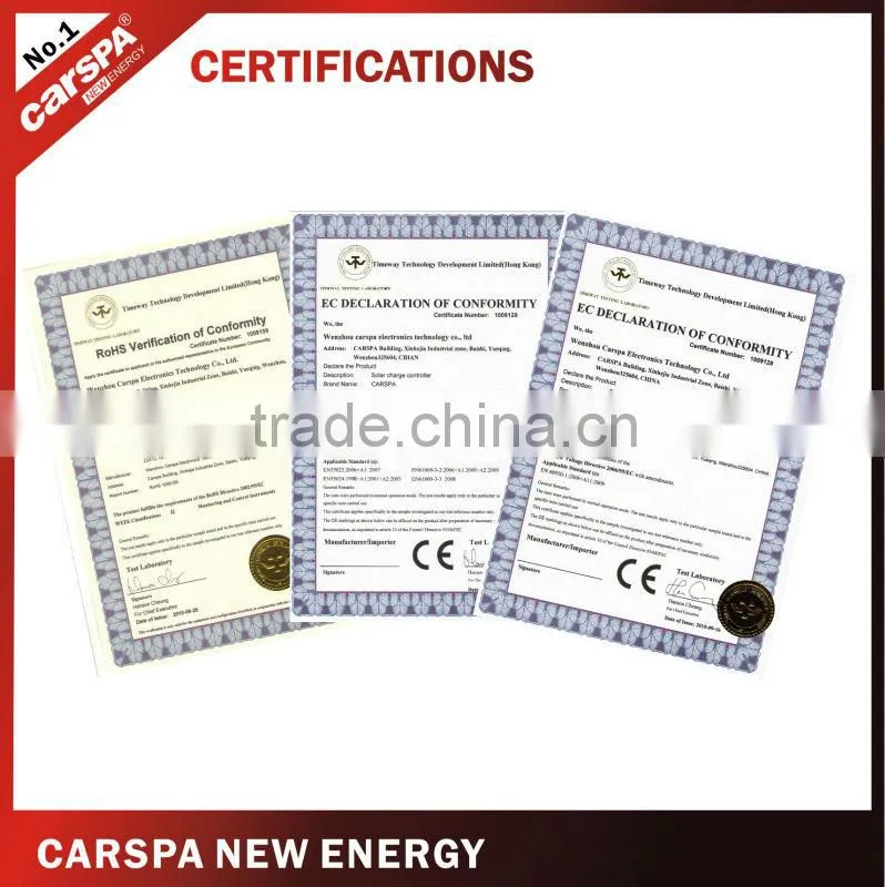 CD series 12/24V 30A solar regulator controllers
