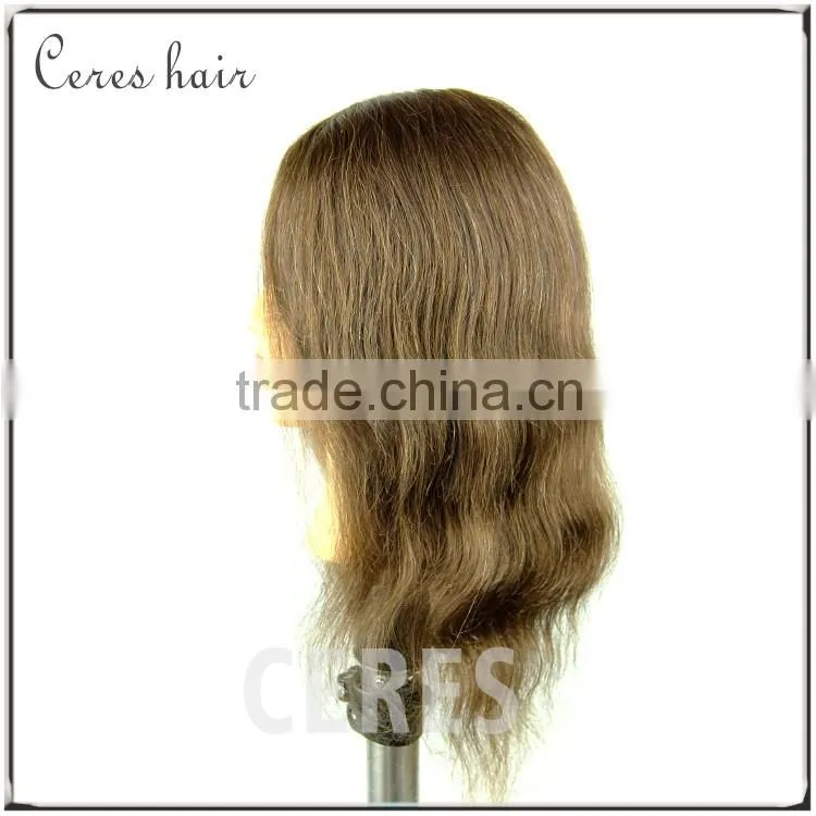 Premium quality 100% Human Hair training head female mannequin head