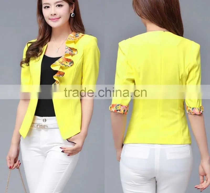 Brazil Suit Manufacturers Ladies Blue Stripe Suit