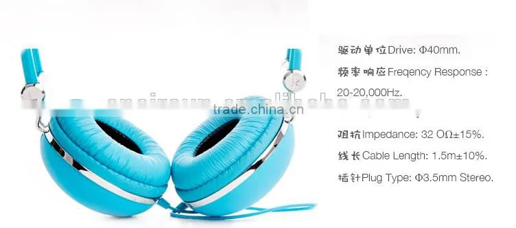 Pink Fashion Headphone For Girls