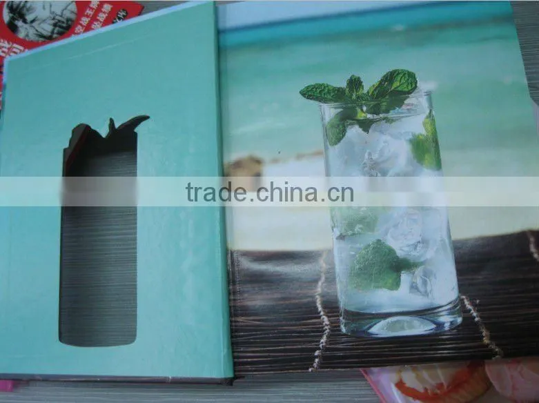 leather display book