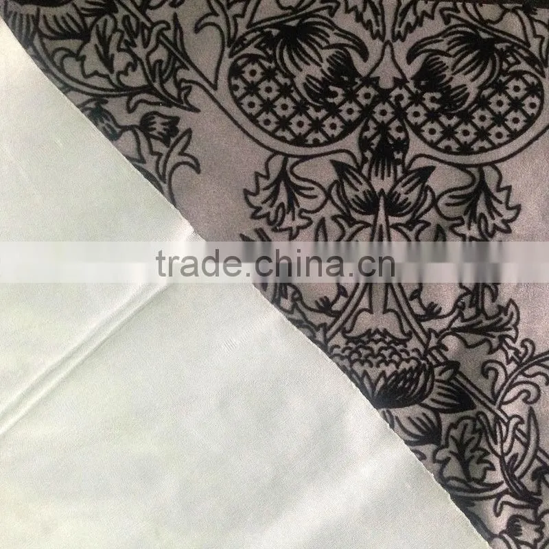 peach skin combined woven fabric
