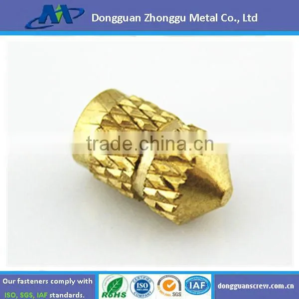 OEM Professional manufacture knurled brass nut