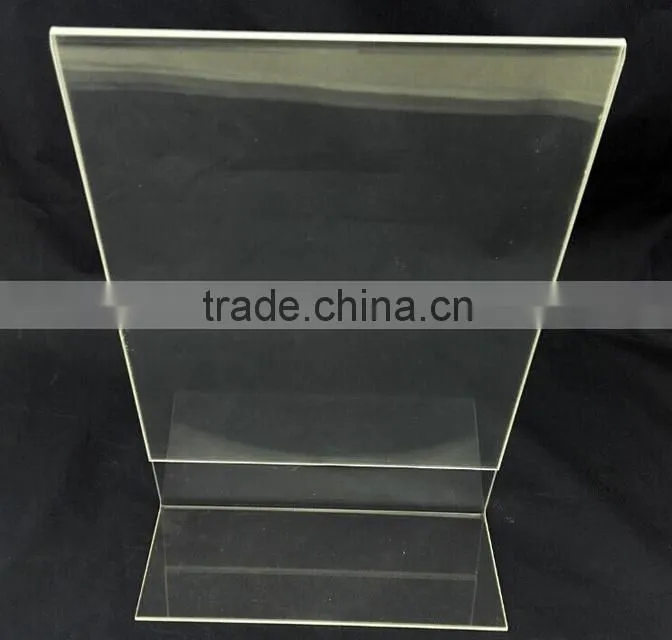 acrylic poster frame for promotional tabletop/desktop/countertop souvenir gift