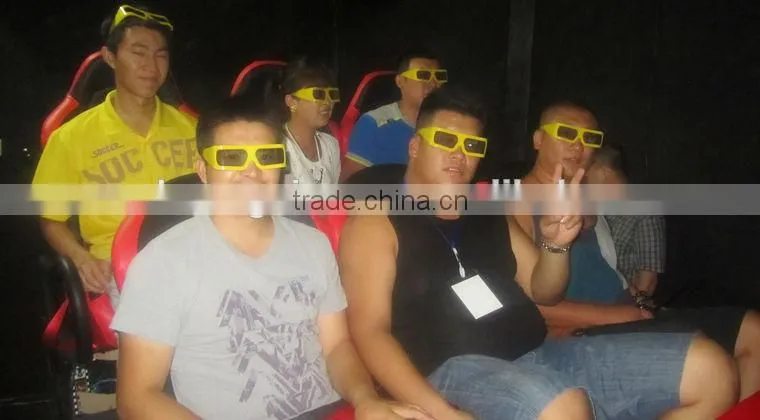 Cinema 4d seats with special effects made for 4D cinema system