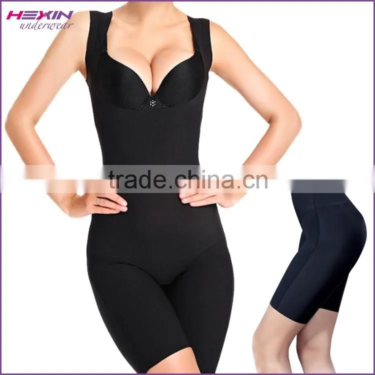 Black Plus Size Bodysuit Ultrathin Slimming Body Shaper For Women
