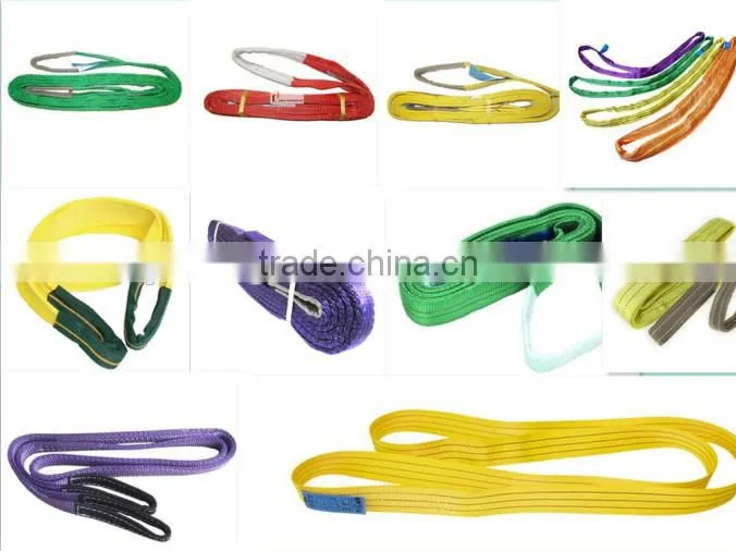 3 ton double eye lift hoist web sling
