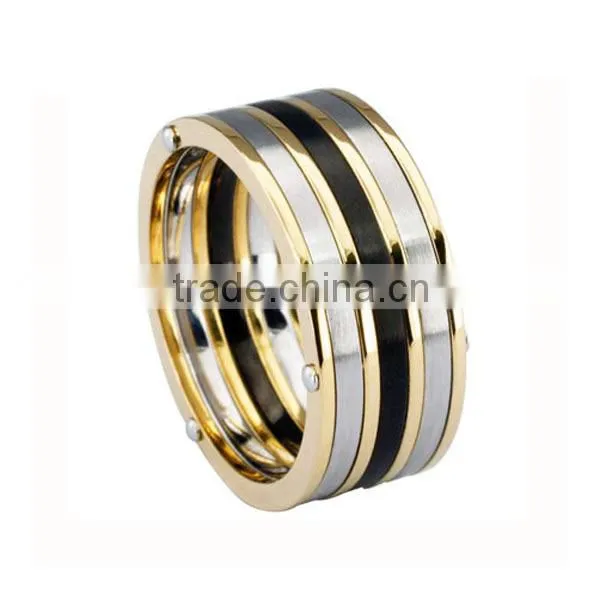 New gold ring model for men fashion ring finger ring design