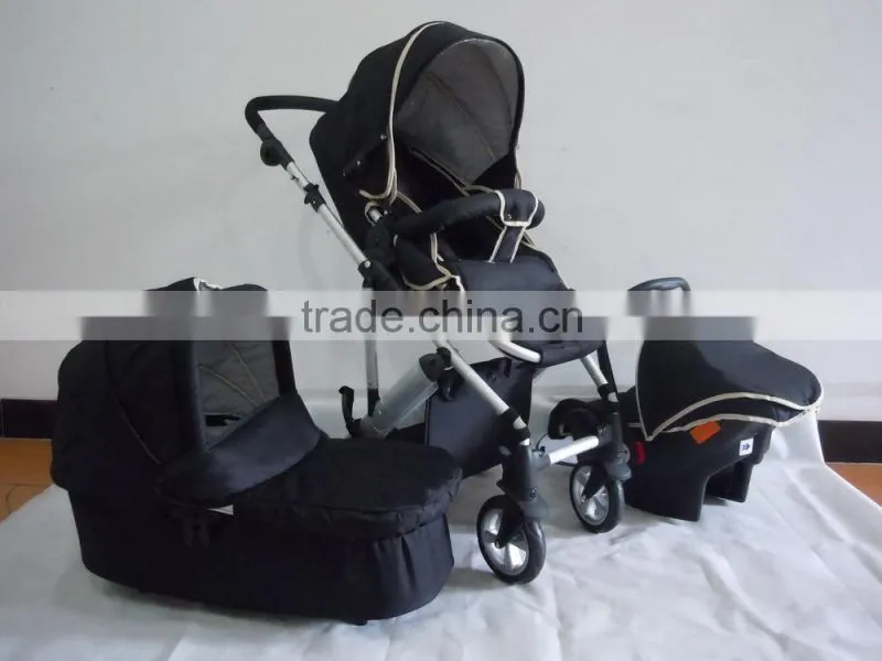 2015 travlling stroller 3 in 1 wtih big carrycto and carseat fit for your baby travelling,pass en1888 cert wtih 3 position seat