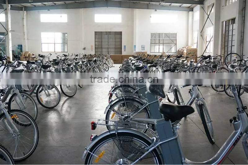 350W 36V 10AH Electric Bicycle with Pedals or throttle bar