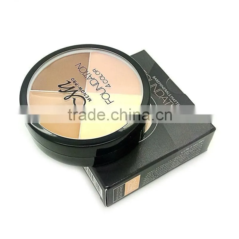 Menow professional foundation cake 4 color concealer waterproof SP25 PA+++