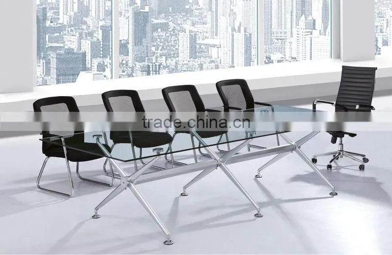 Foshan Patent office furniture conference glass table PT-C001 hot new products for 2015