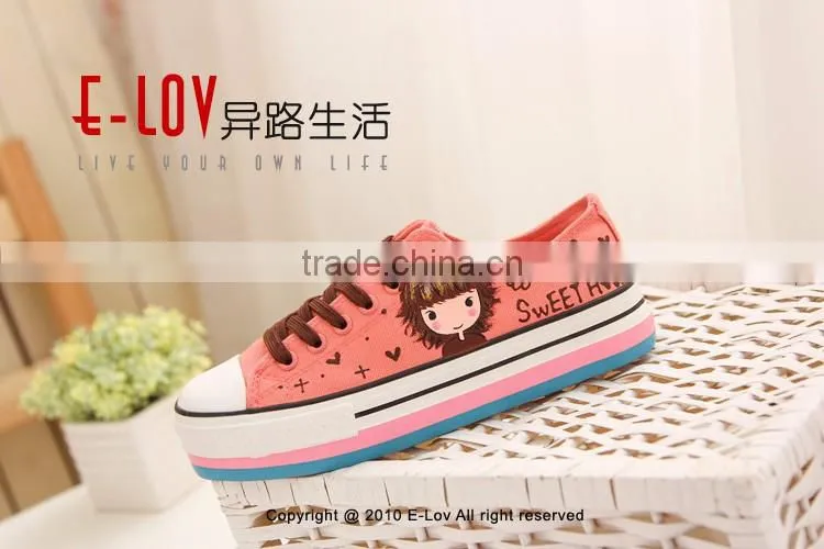 2015 Hot sales high quality wholesale no lace womens shoes