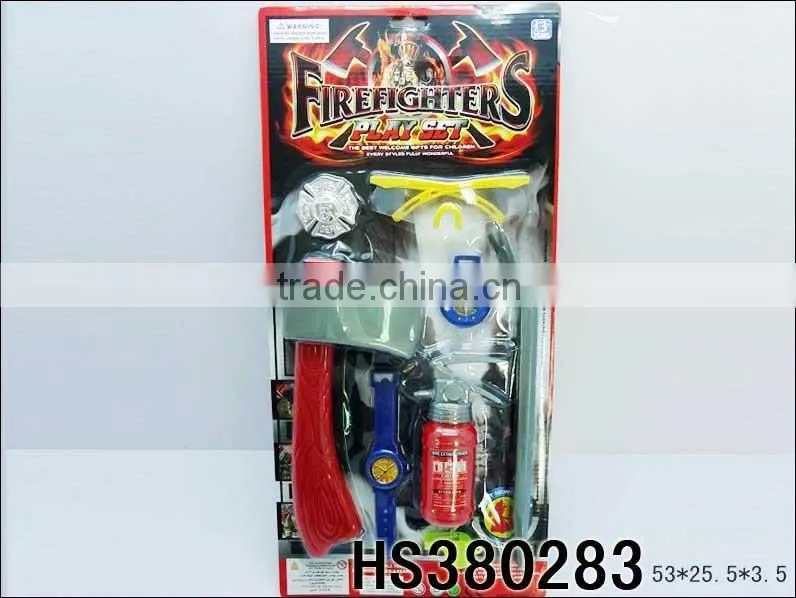 Shantou good design fireman suit children's educational toys