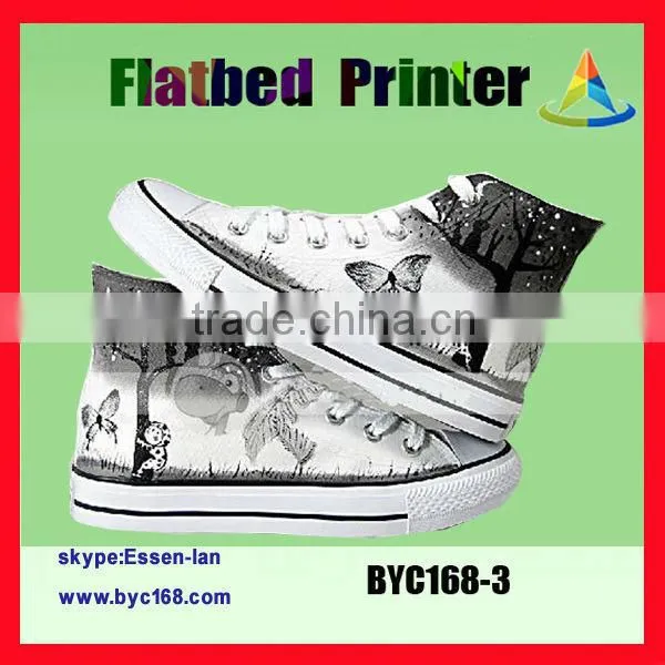 digital flatbed canvas printing machine with CE approve