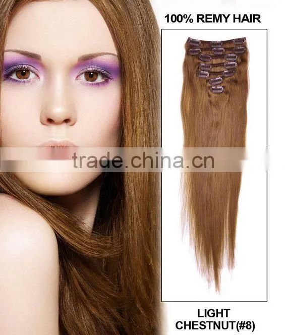 clip on human hair extension /clip in human hair/clip hair /clip hair extension/clip on /in human hair extension/hair product