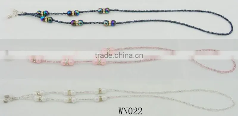 Fashion beads, fake pearls, straps for sunglasses/spectacles for girls