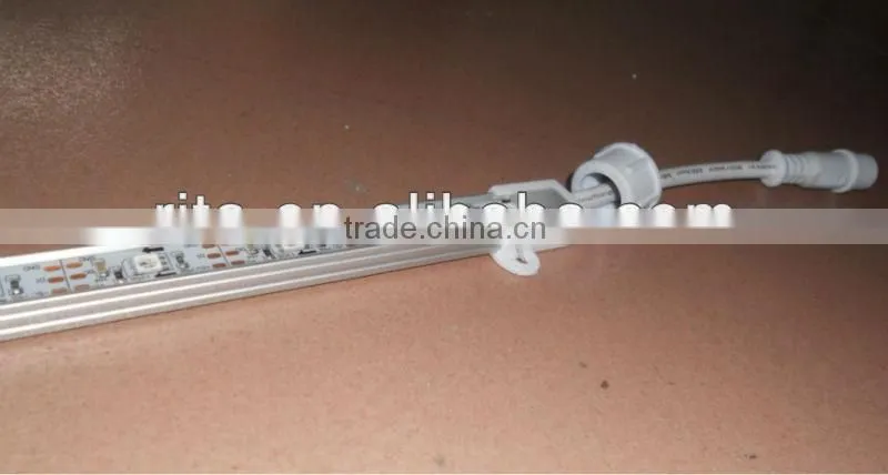 1M long WS2811 built-in 5050 SMD 32LEDs led digital bar light,DC5V input,waterproof,U type alu shell