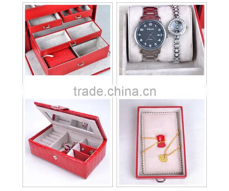 large jewellery cartons boxes faux leather storage box cosmetic storage box